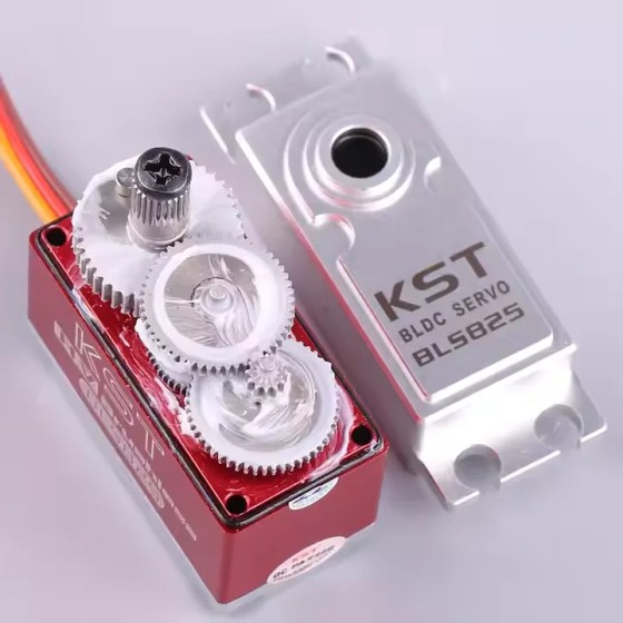 KST BLS825 0.11sec 35kg HV Brushless Digital Standard Motor for Helicopter Airplane RC Car Robot Arm